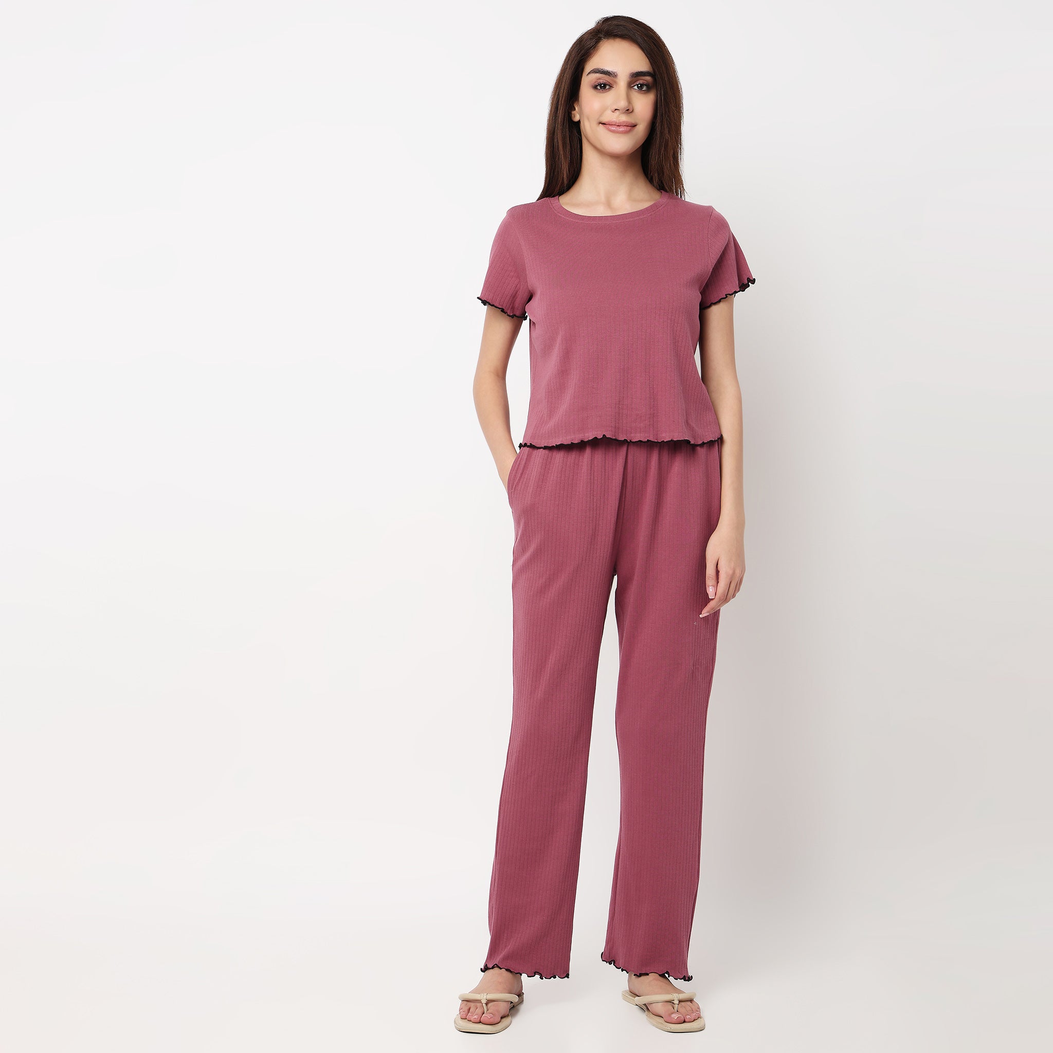 Cotton Top with Pyjama Sleepwear Sets