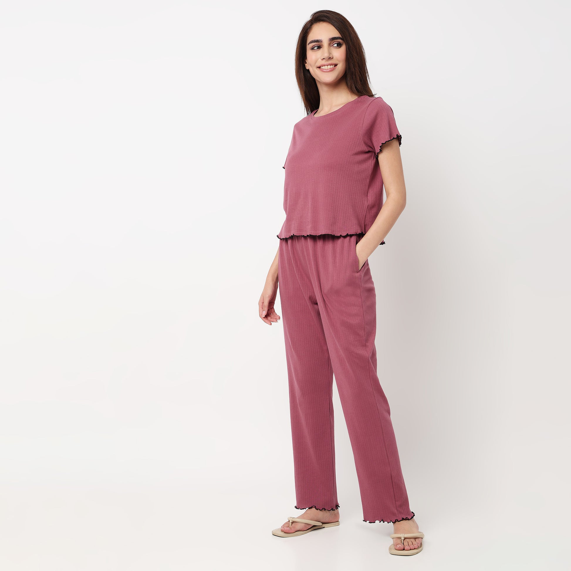 Cotton Top with Pyjama Sleepwear Sets