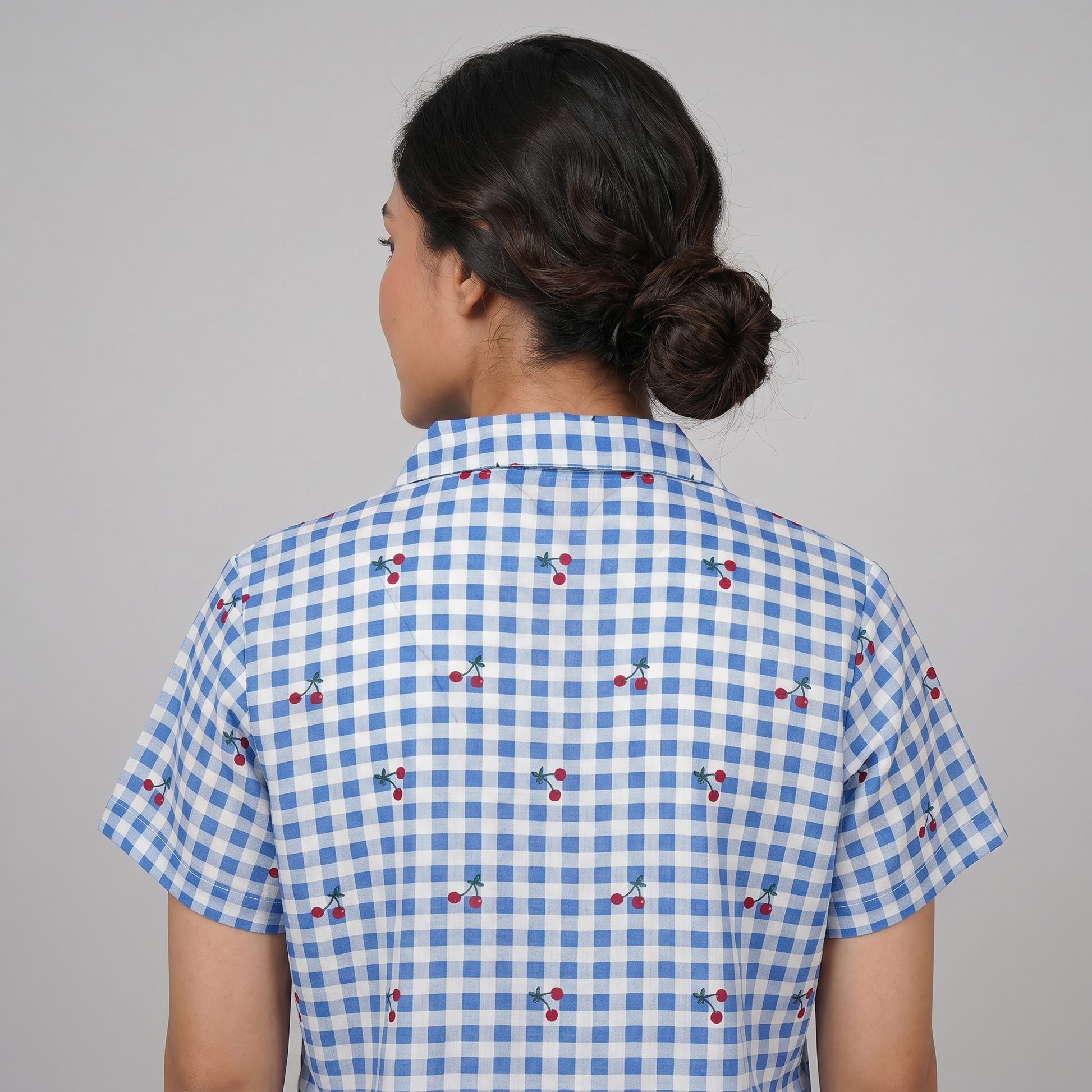 Cotton Printed Shirt with Pyjama set