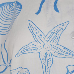 Printed Shirt with Shorts Sleepwear Set