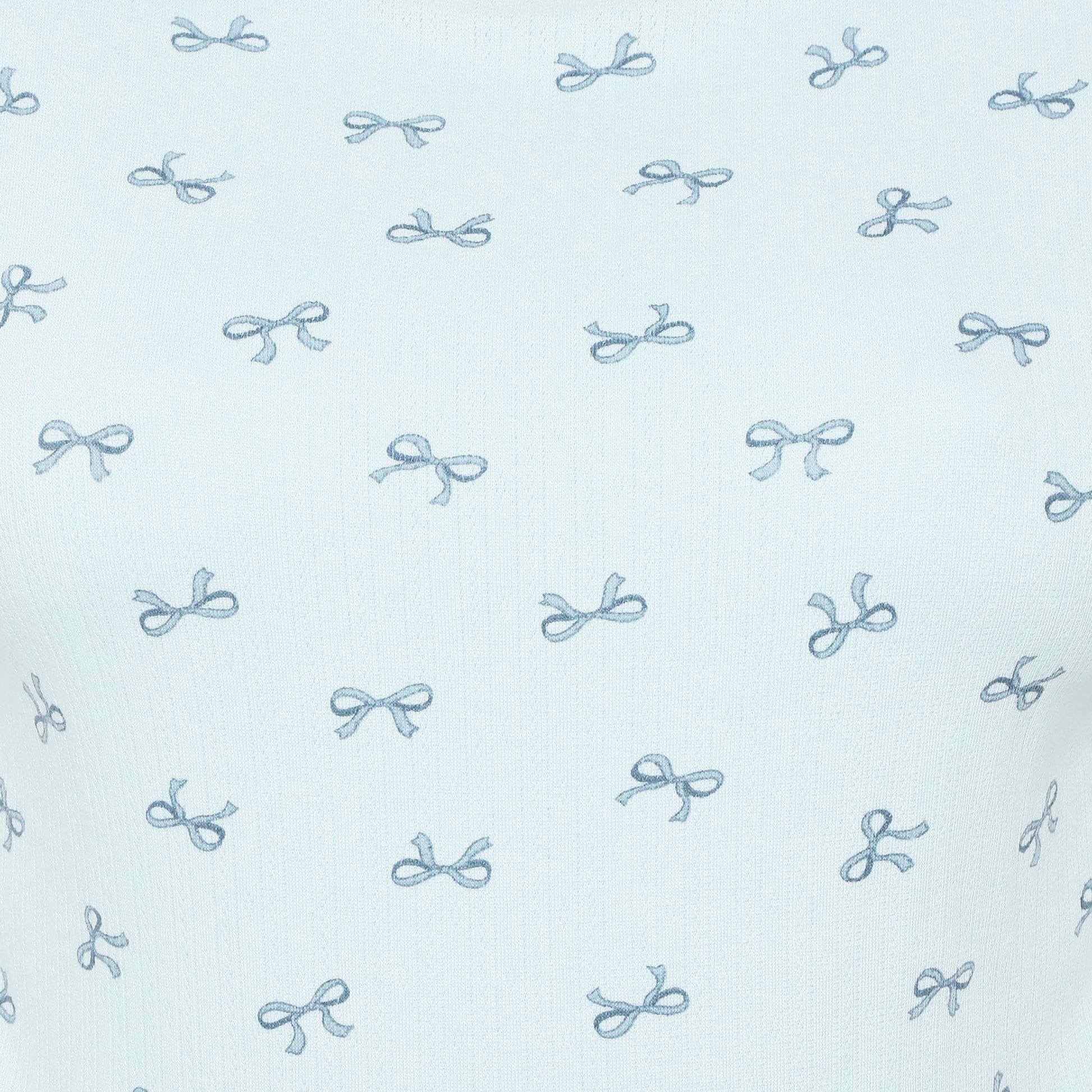 Printed Top with Shorts Sleepwear Set