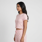 Printed T-Shirt with Shorts Sleepwear Set