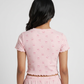 Printed T-Shirt with Shorts Sleepwear Set