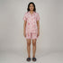 Printed Shirt and Pyjama Sleepwear Set