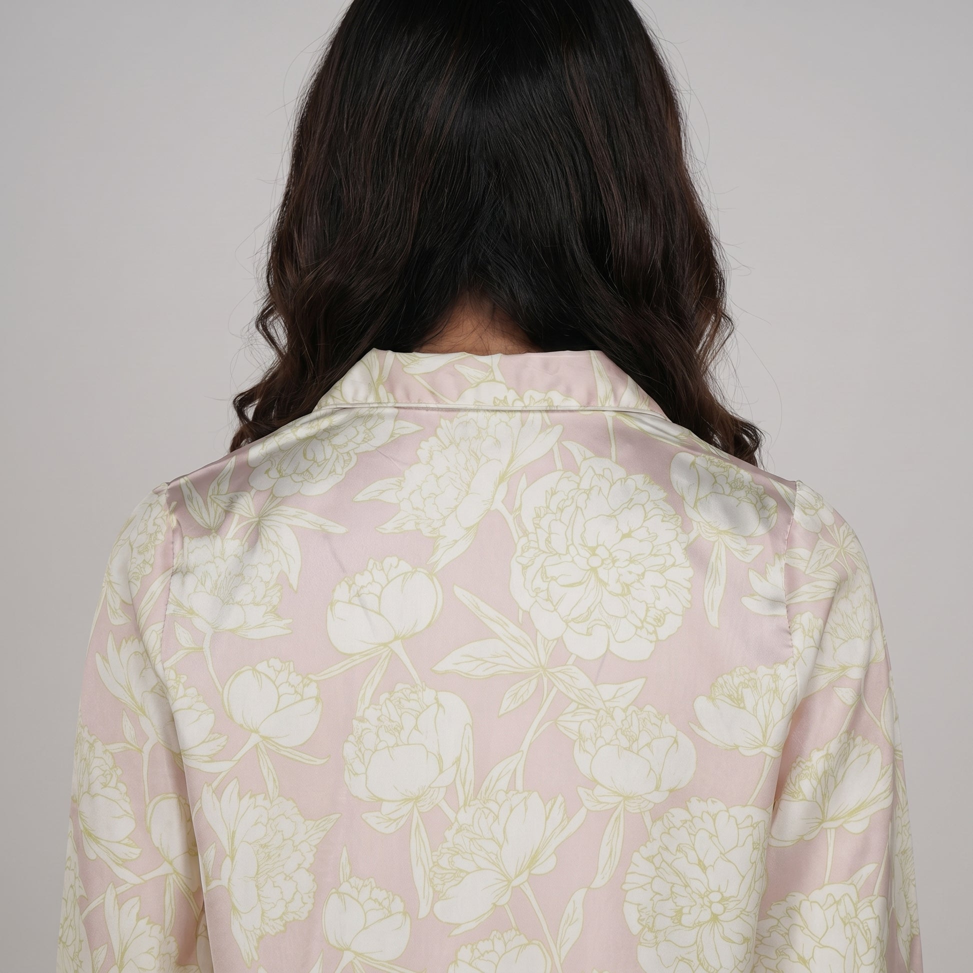 Digital Printed Shirt with Pyjama Sleepwear Set