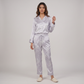 Digital Printed Shirt with Pyjama Sleepwear Set