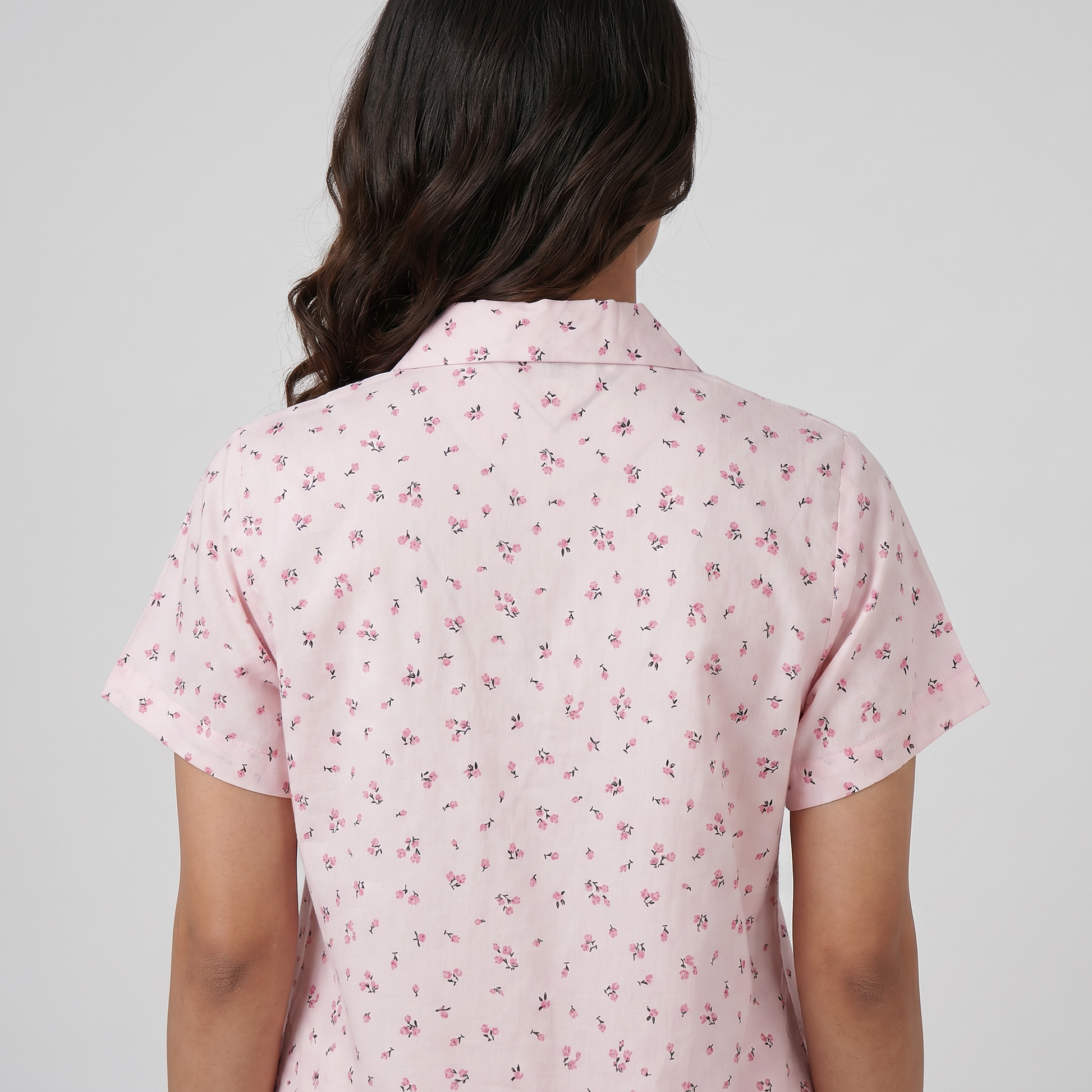 Printed Shirt with Short Sleepwear set