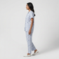 Printed Shirt with Pyjama Sleepwear Set