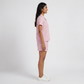 Printed Shirt with Shorts Sleepwear Set