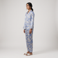 Printed Shirt with Pyjama Sleepwear Set