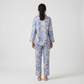 Printed Shirt with Pyjama Sleepwear Set