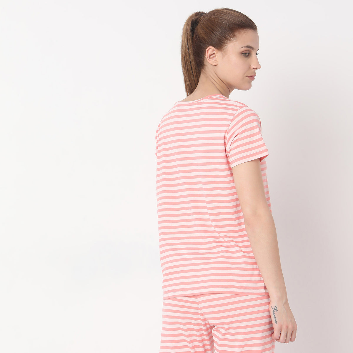 Regular Fit Striped T-Shirt