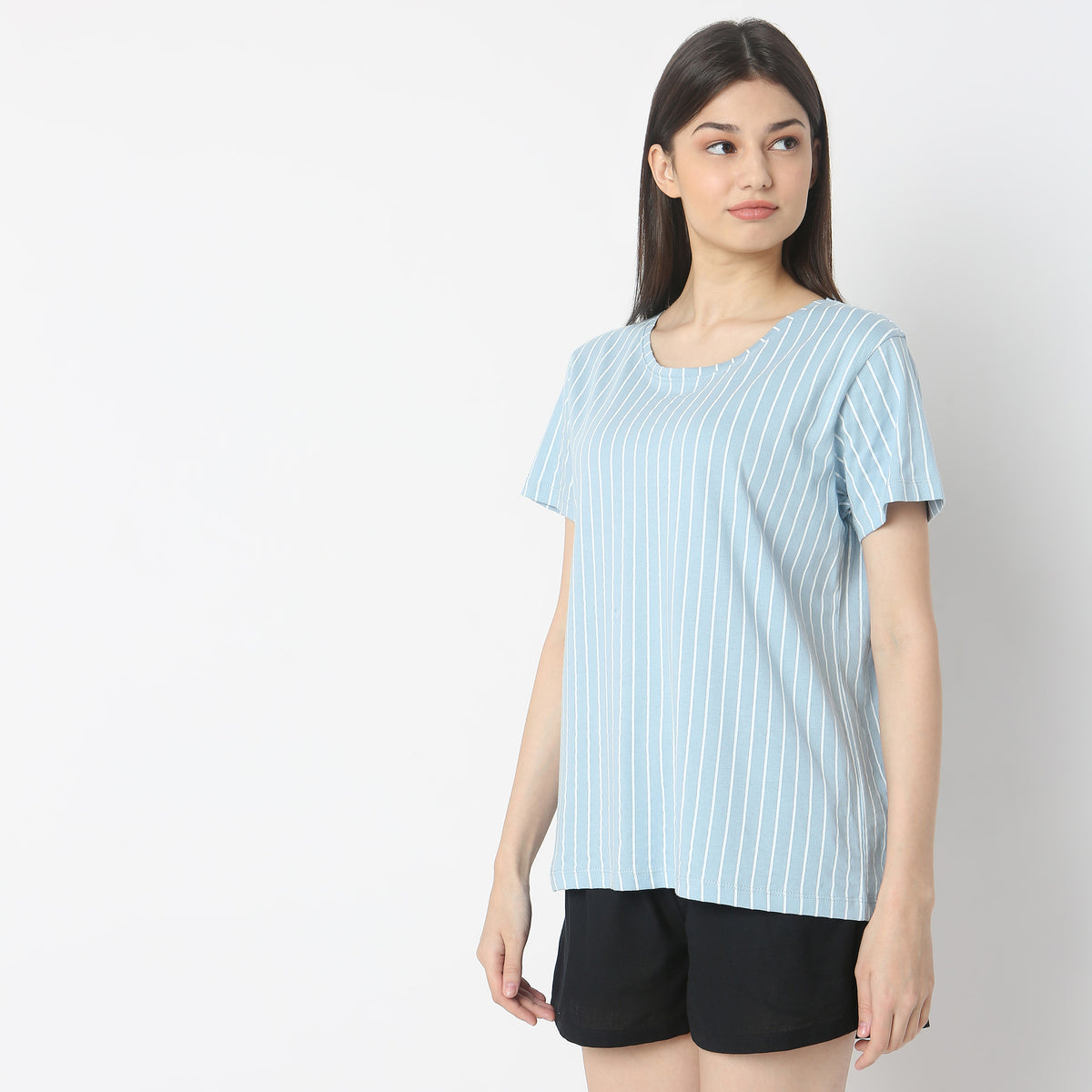 Regular Fit Striped T-Shirt