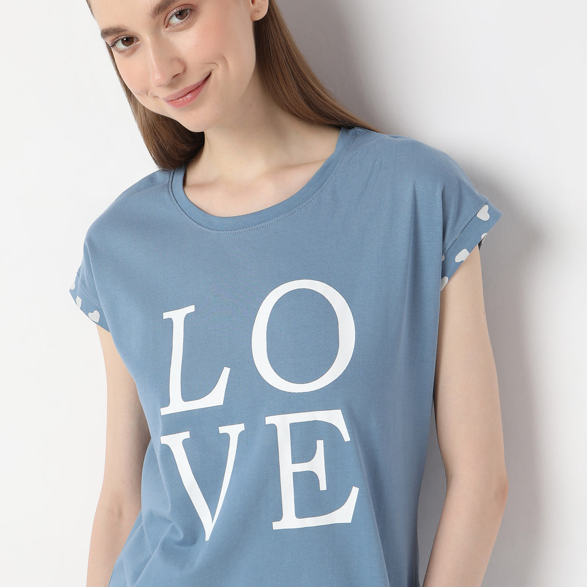 Love Chest Printed Lounge T-Shirt