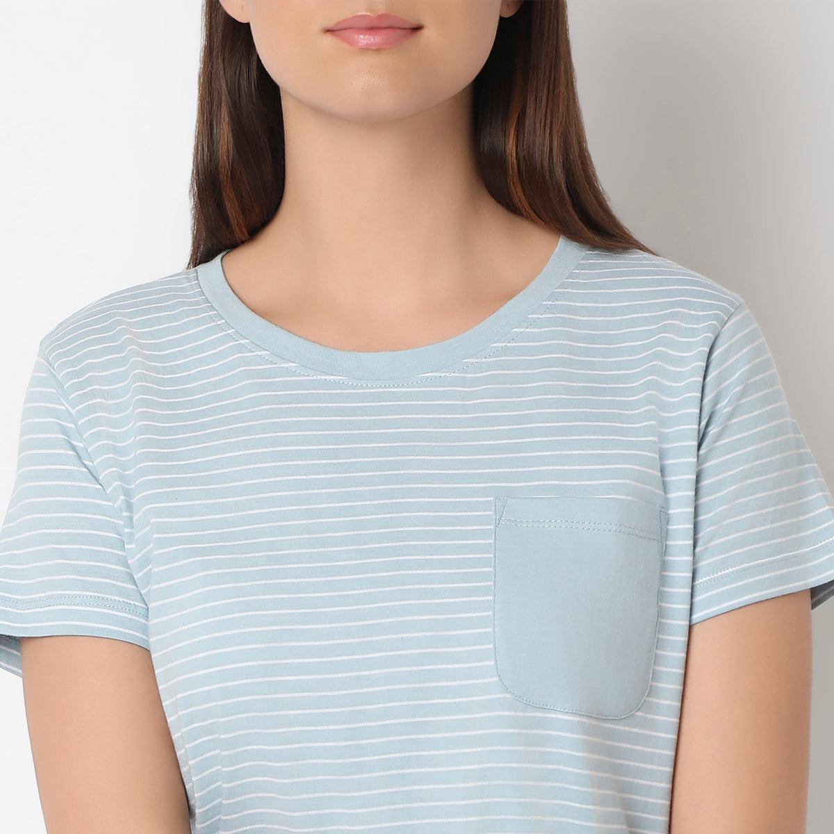 Regular Fit Striped Top