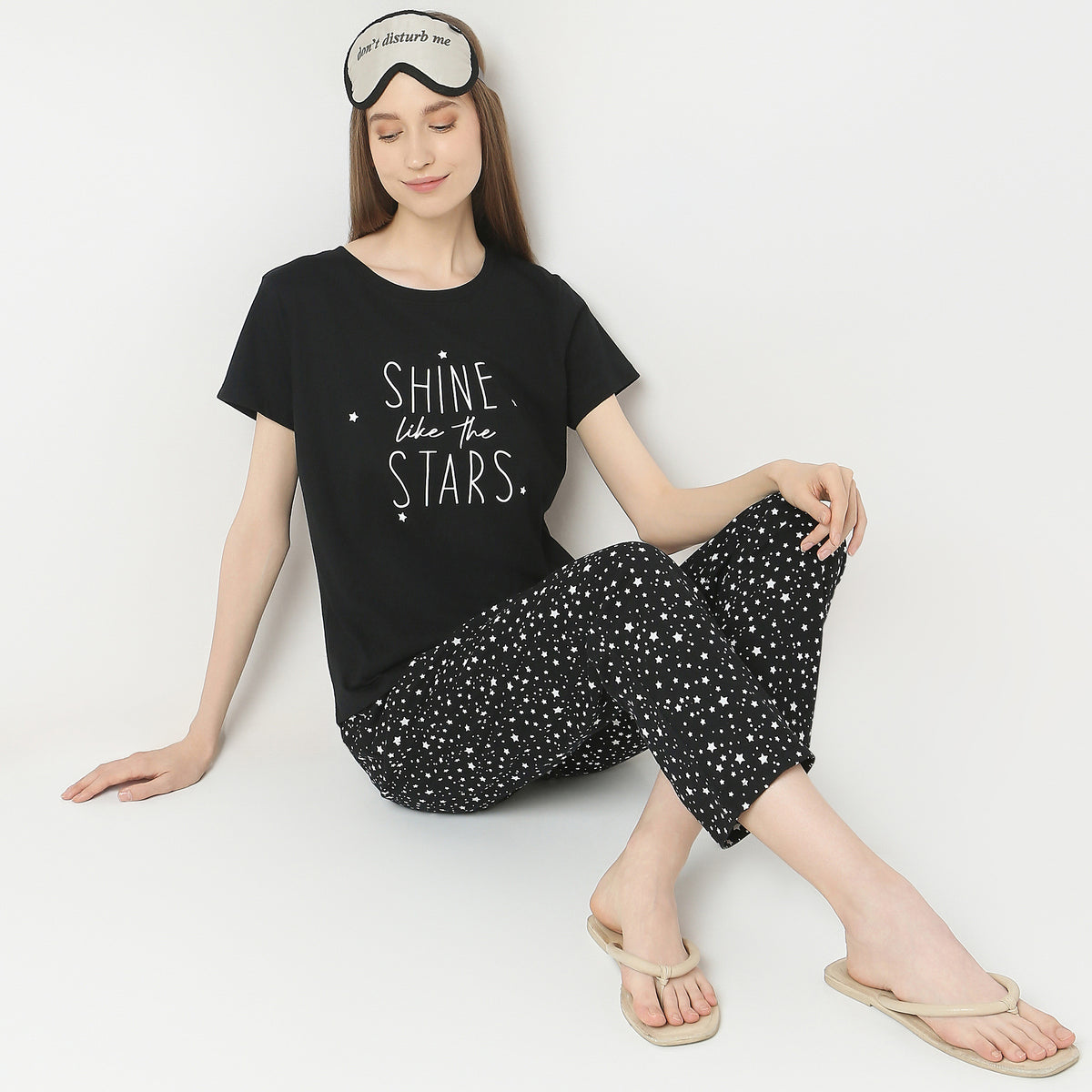 Regular Fit Printed Lounge T-Shirt