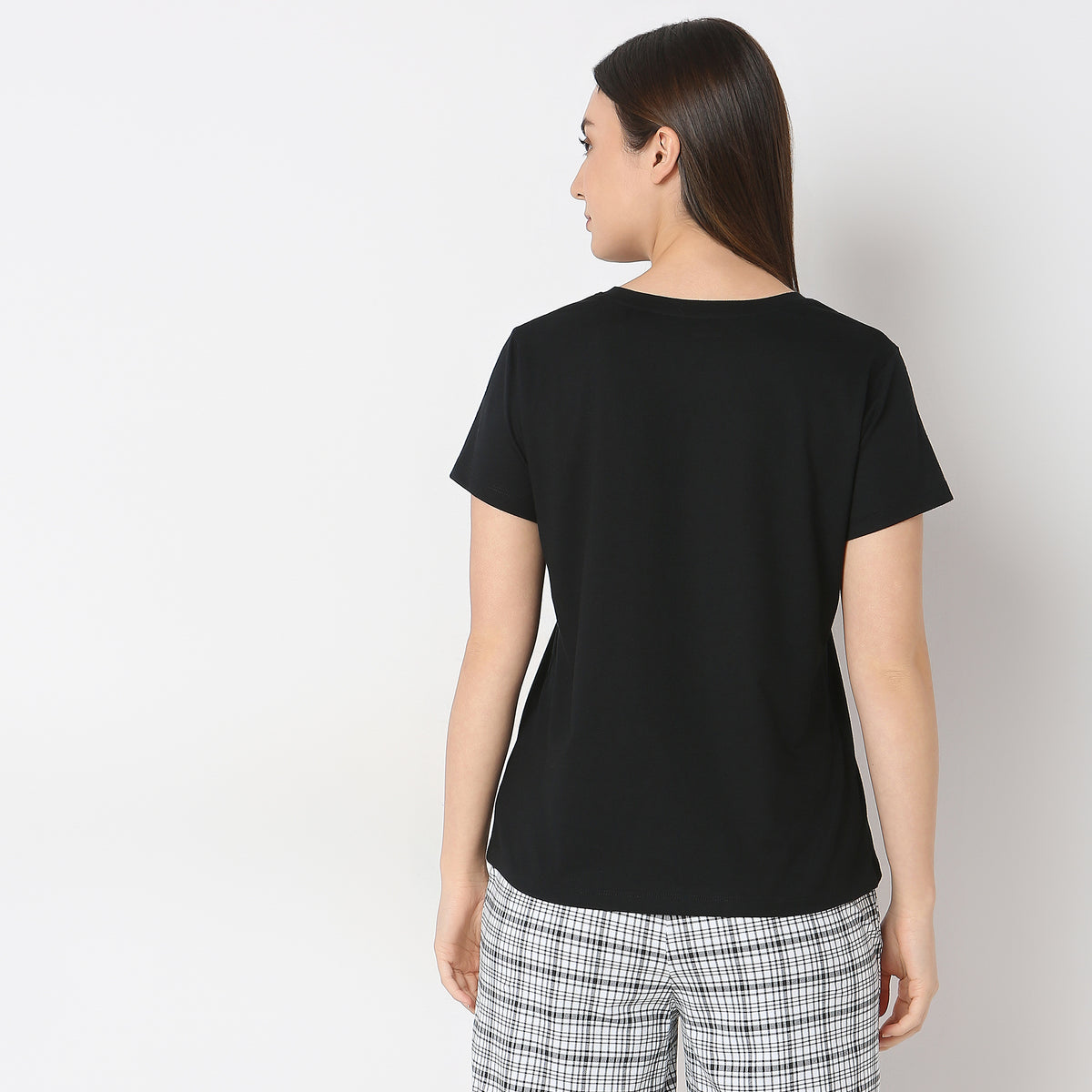 Regular Fit Printed Lounge T-Shirt