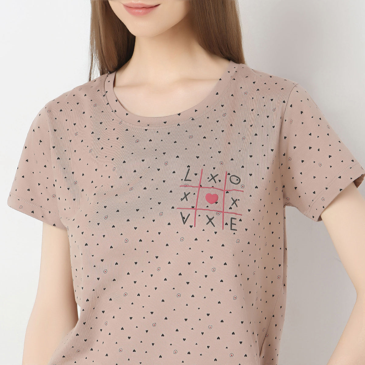 Regular Fit Printed Lounge T-Shirt