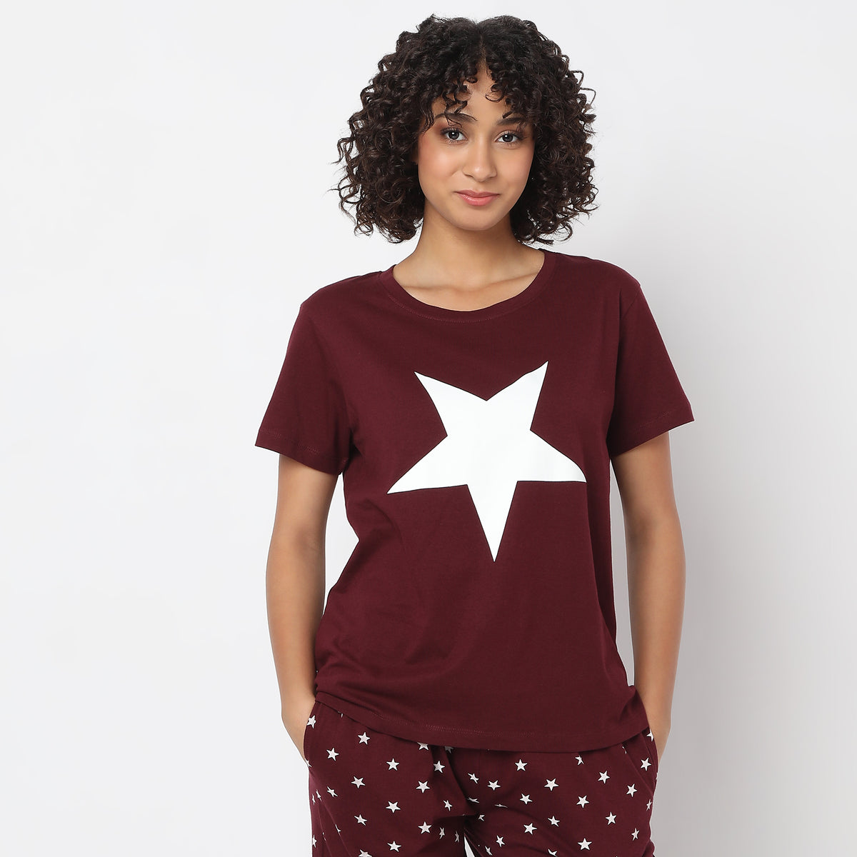 Regular Fit Graphic Lounge T-Shirt