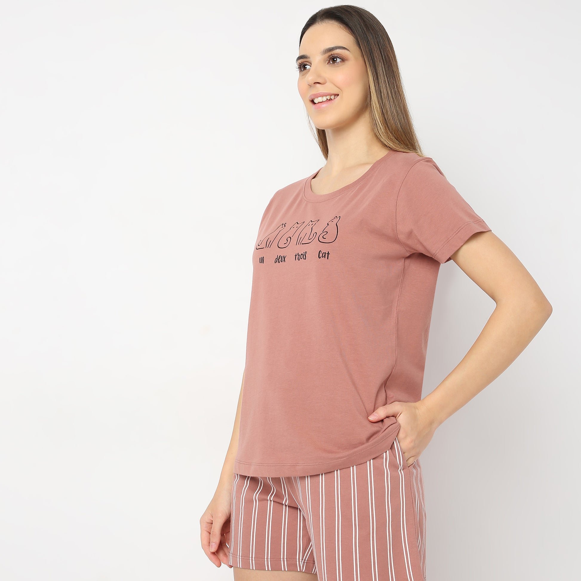 Regular Fit Animal Print T-Shirt