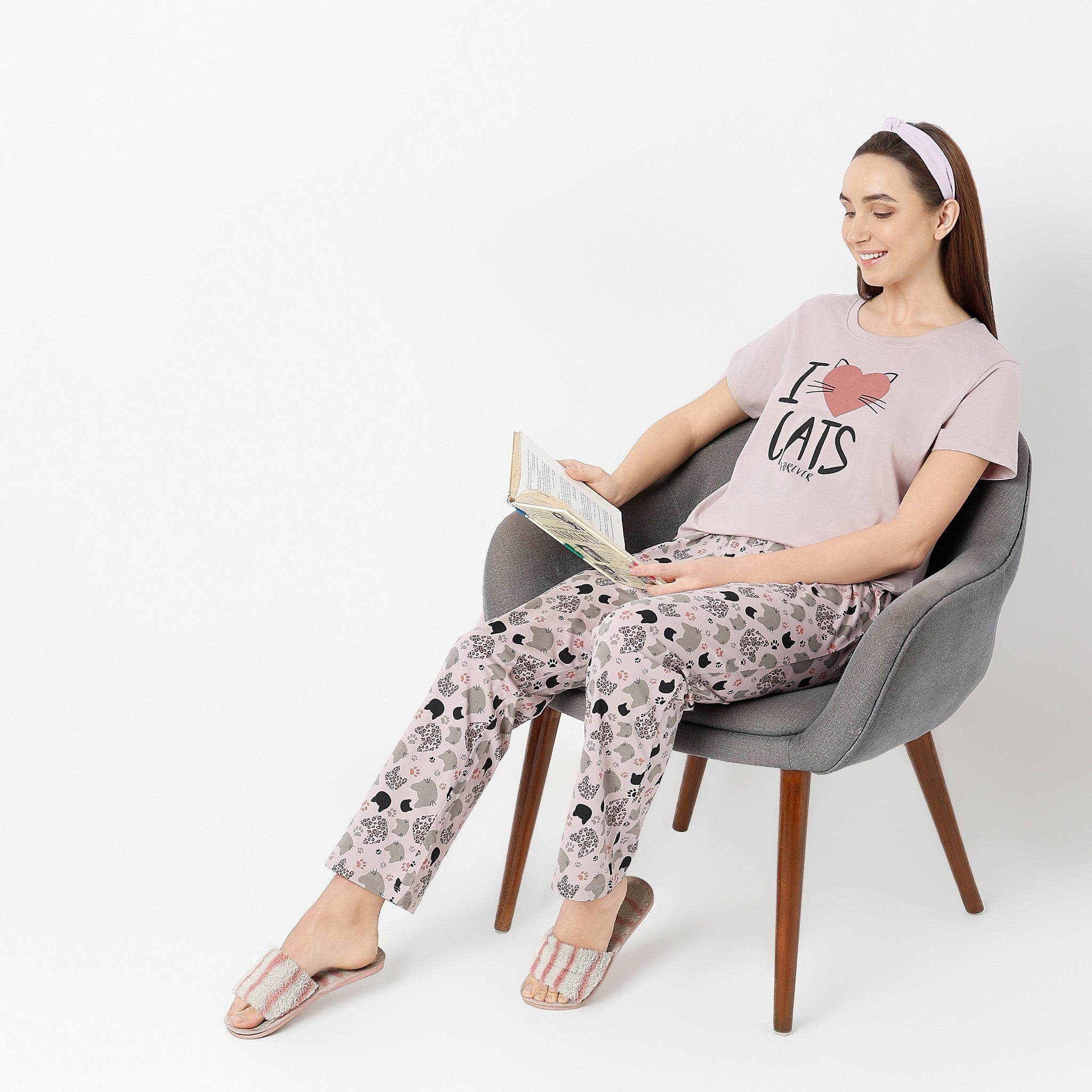 Regular Fit Printed Round Neck T-Shirt