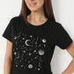 Regular Fit Printed Round Neck Regular Length T-Shirt