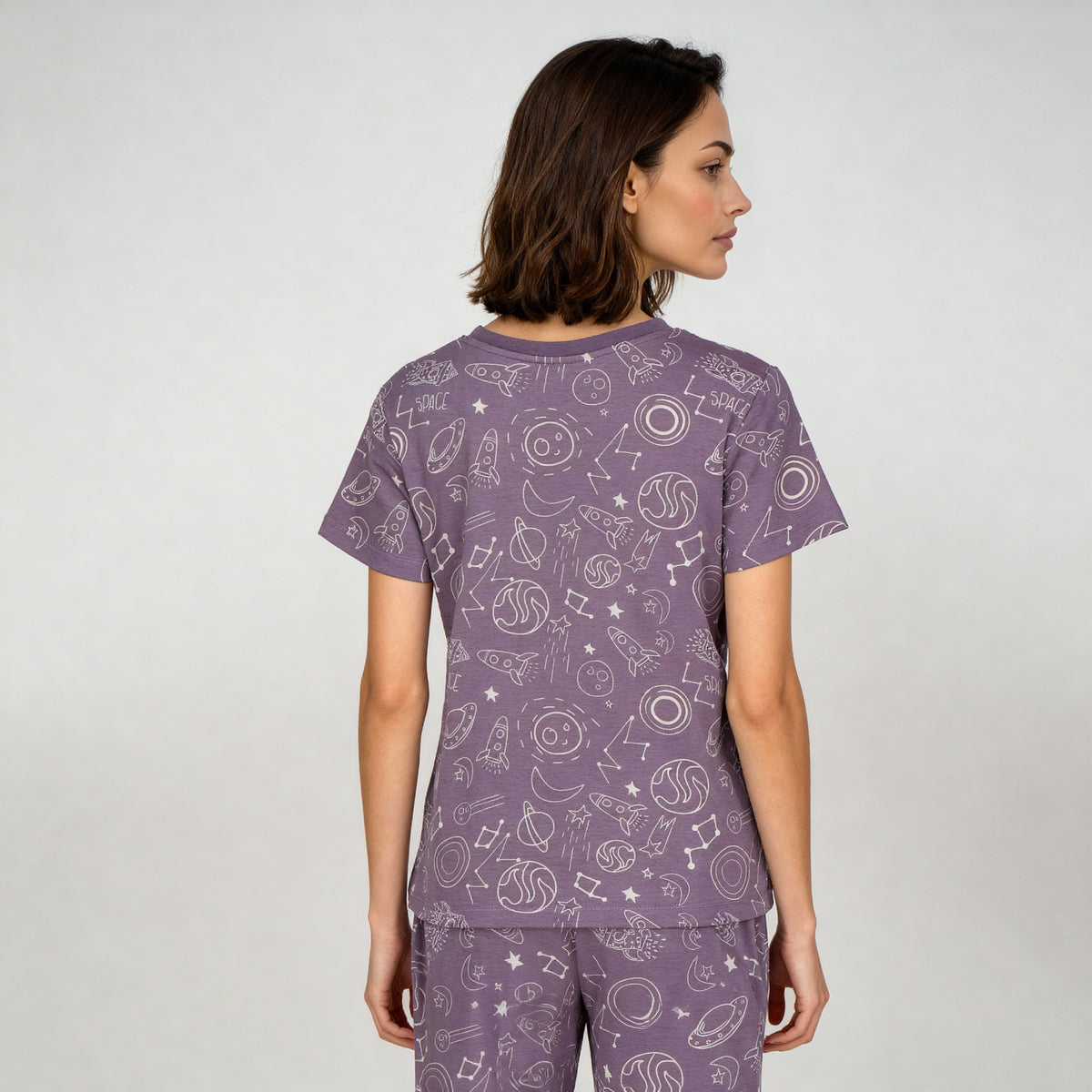 Cotton Printed Lounge T-Shirt