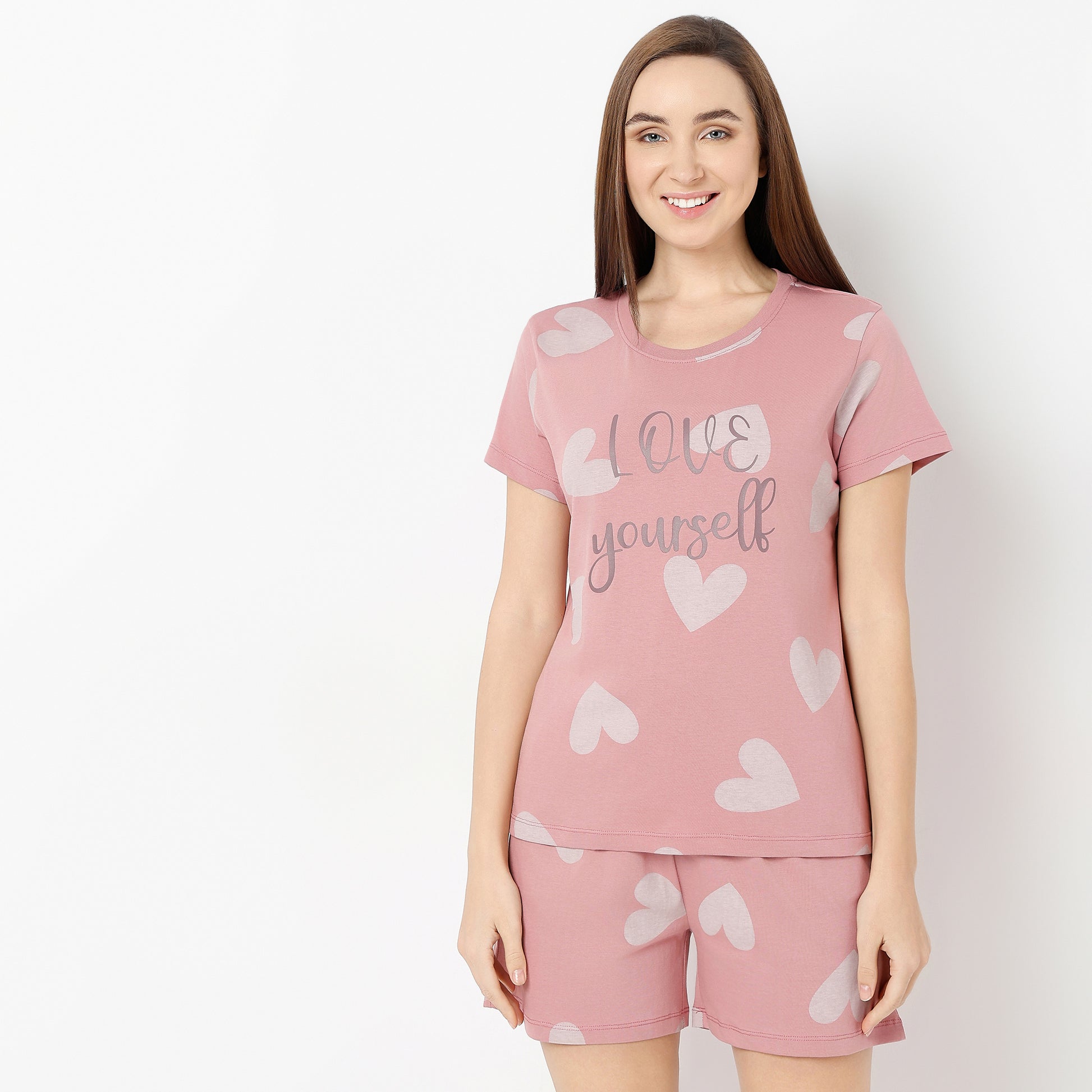 Regular Fit Printed Crew Neck T-Shirt