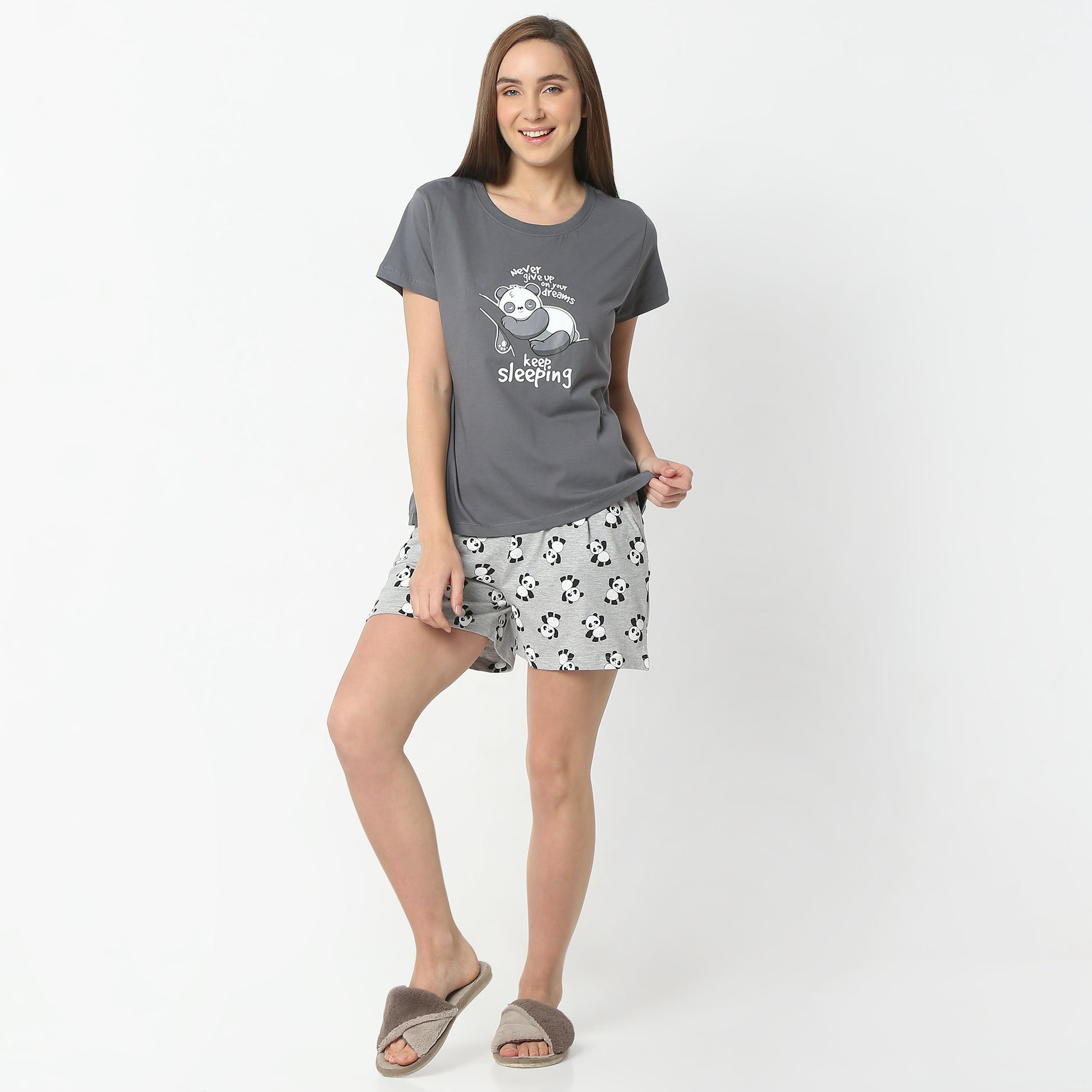 Regular Fit Printed Crew Neck Regular Length T-Shirt