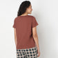 Knitted Loungewear T-shirt
