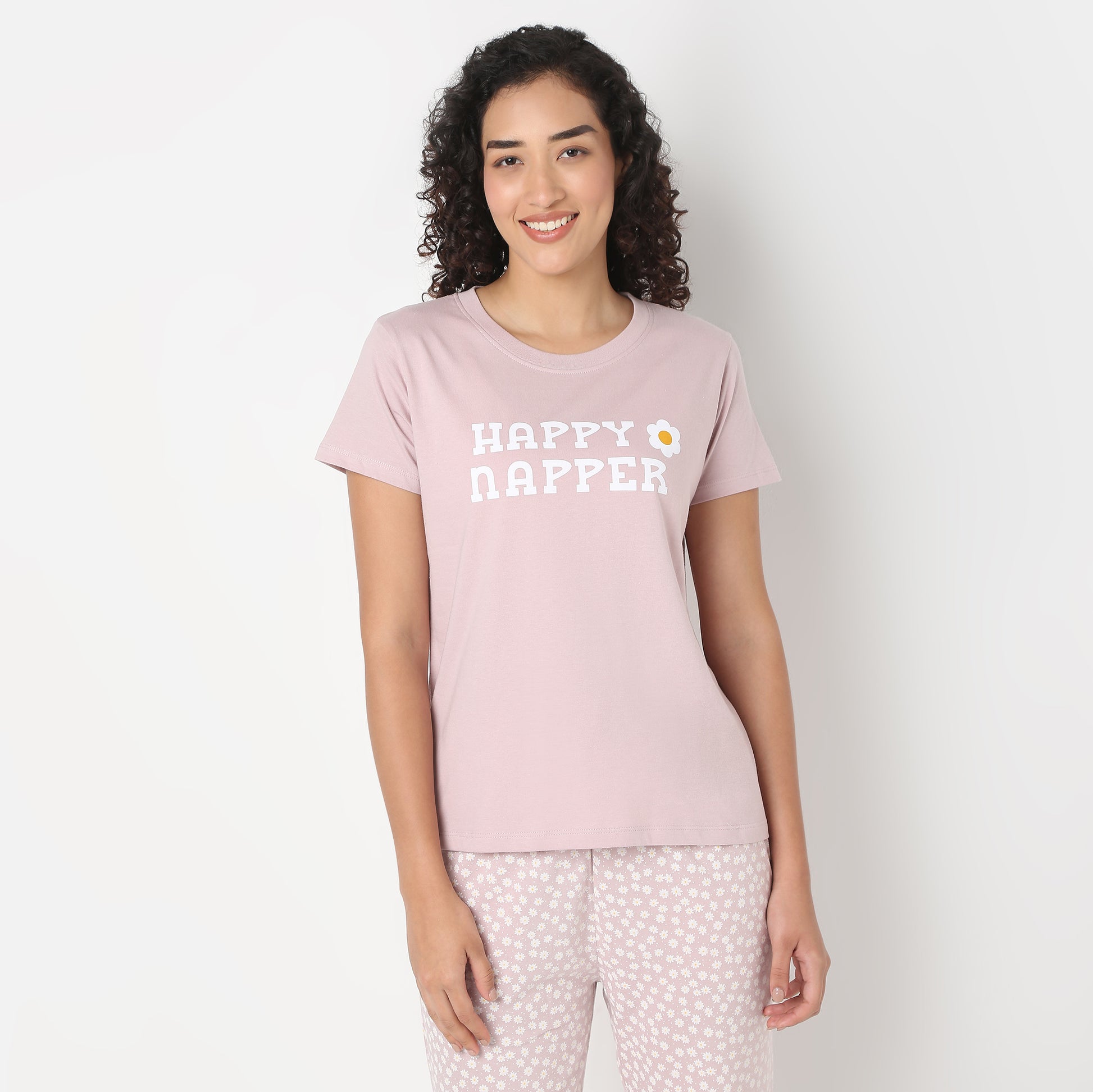 Knitted Loungewear T-shirt