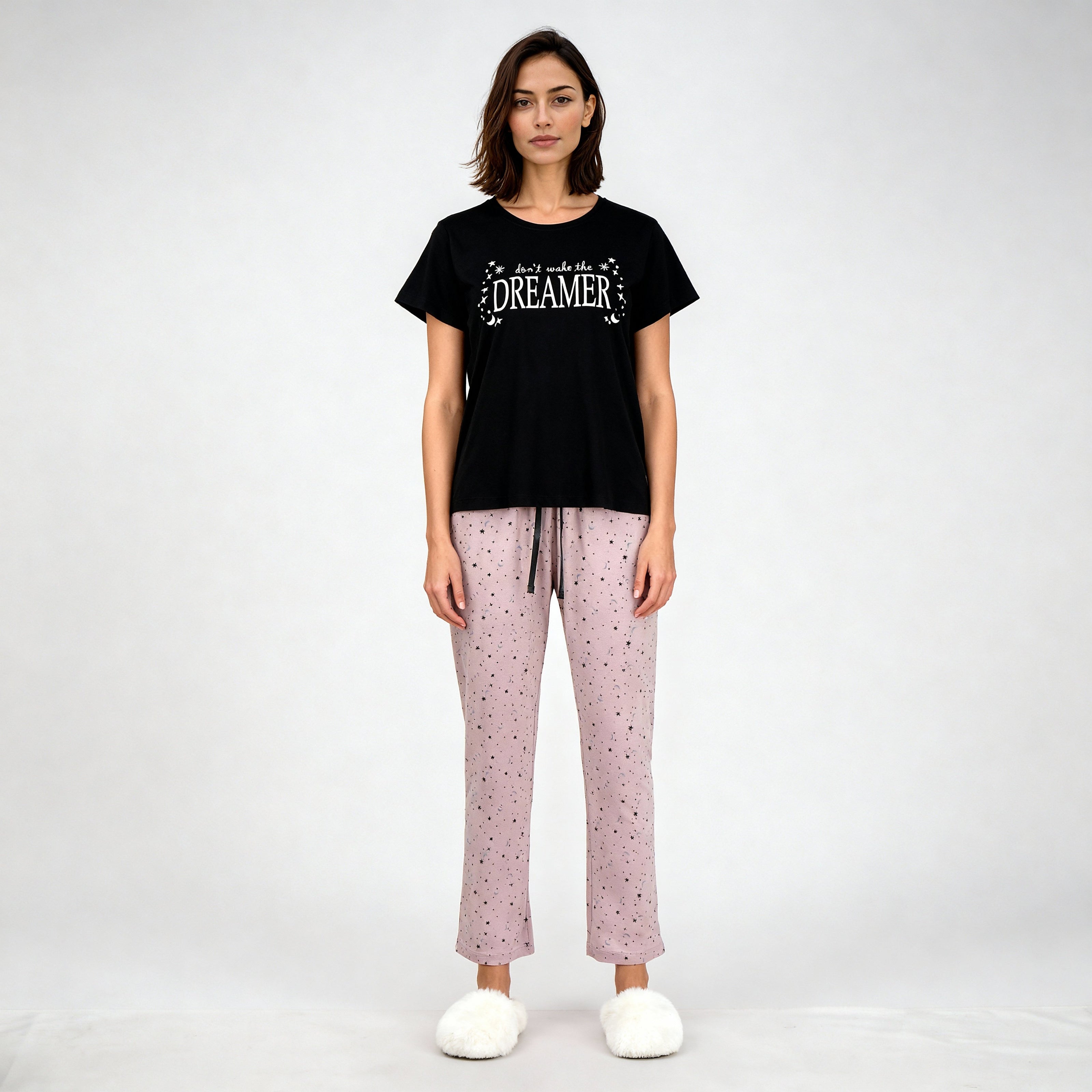 Cotton Printed Lounge T-Shirt