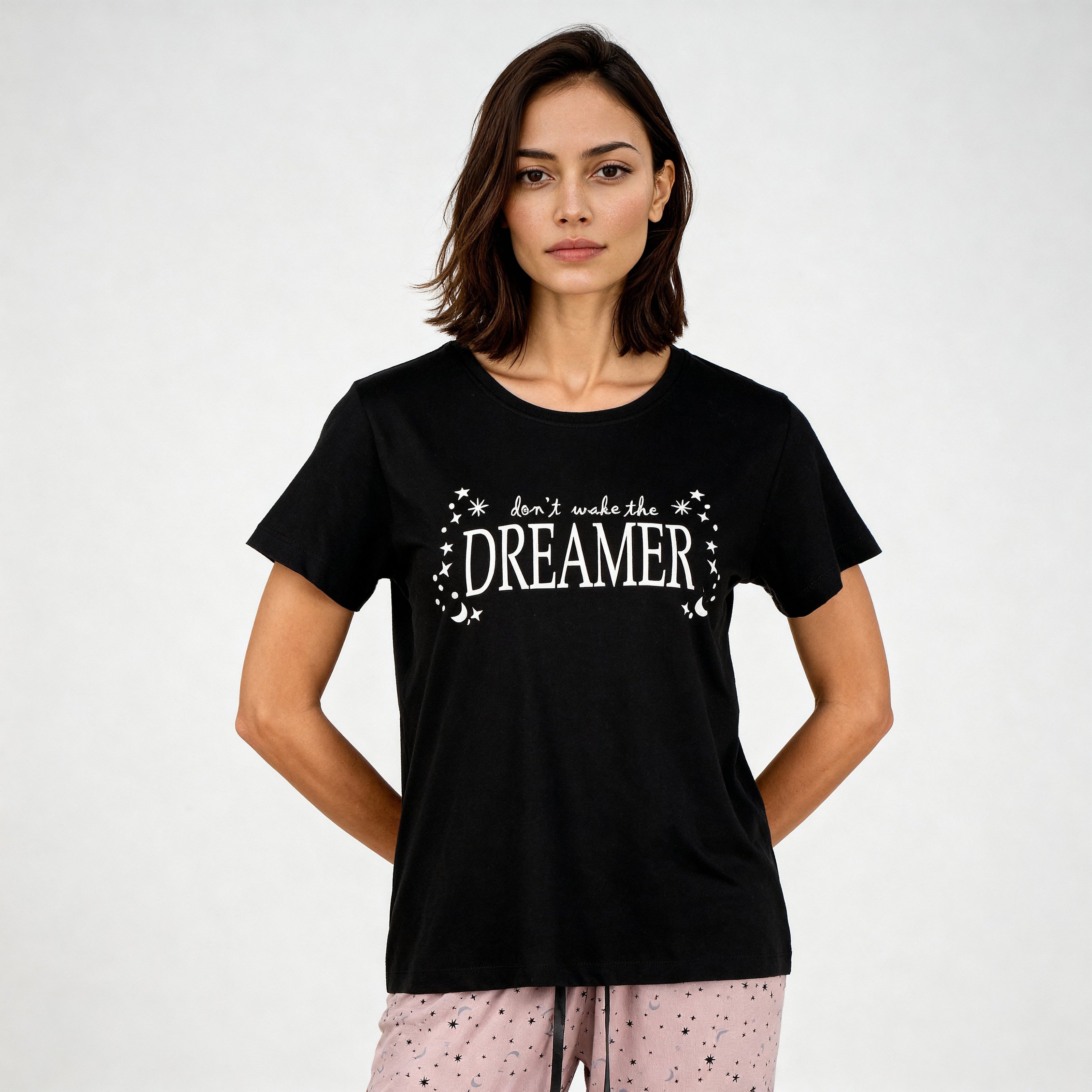 Cotton Printed Lounge T-Shirt