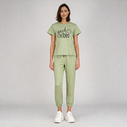 Cotton Printed Lounge T-Shirt