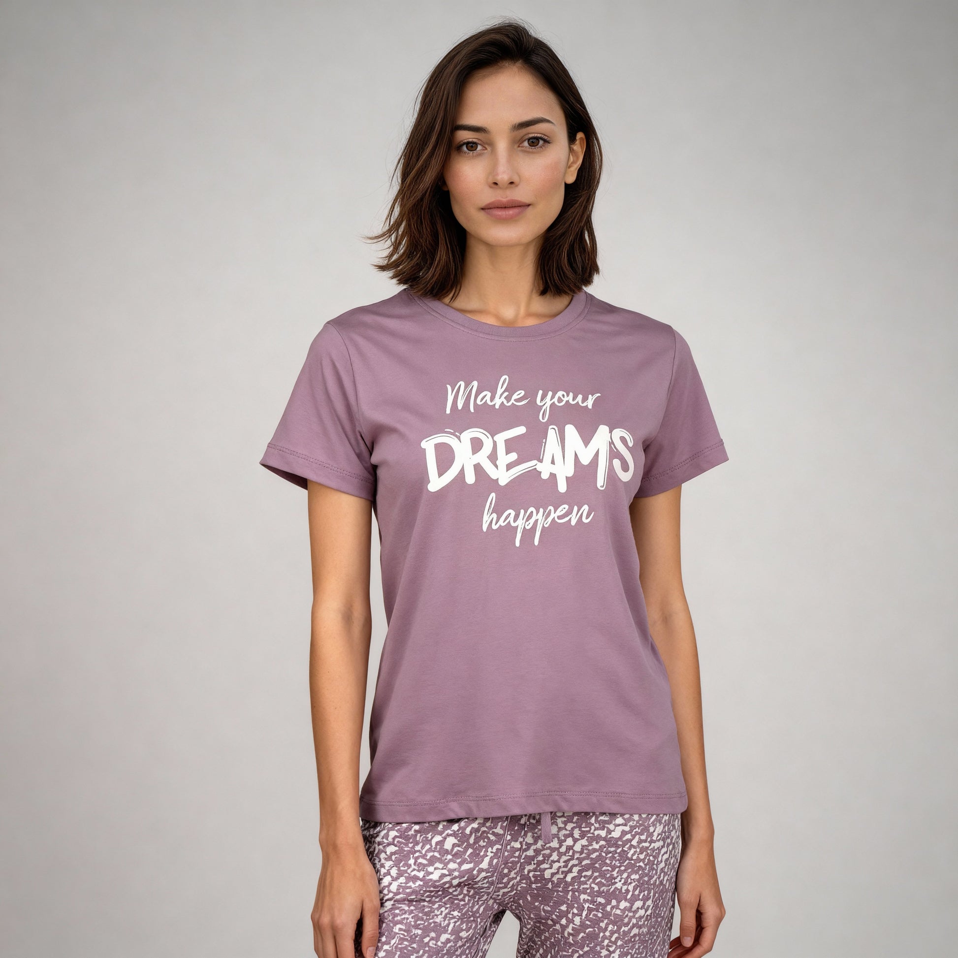 Cotton Printed Lounge T-Shirt