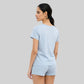 Knitted Printed Lounge T-Shirt