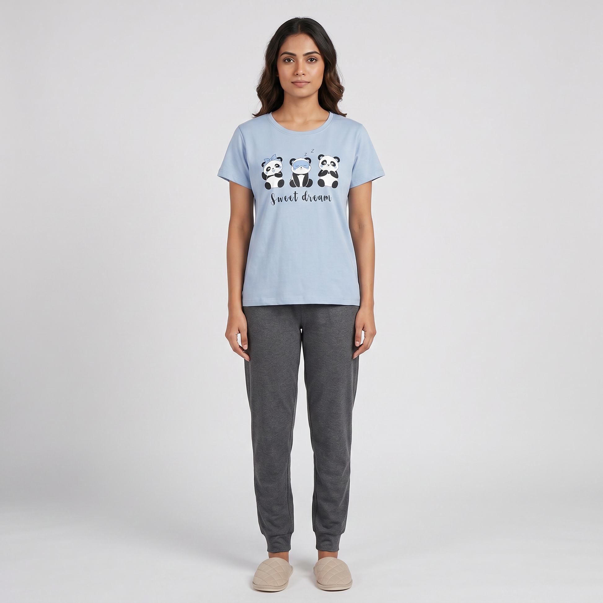 Cotton Printed Lounge T-Shirt
