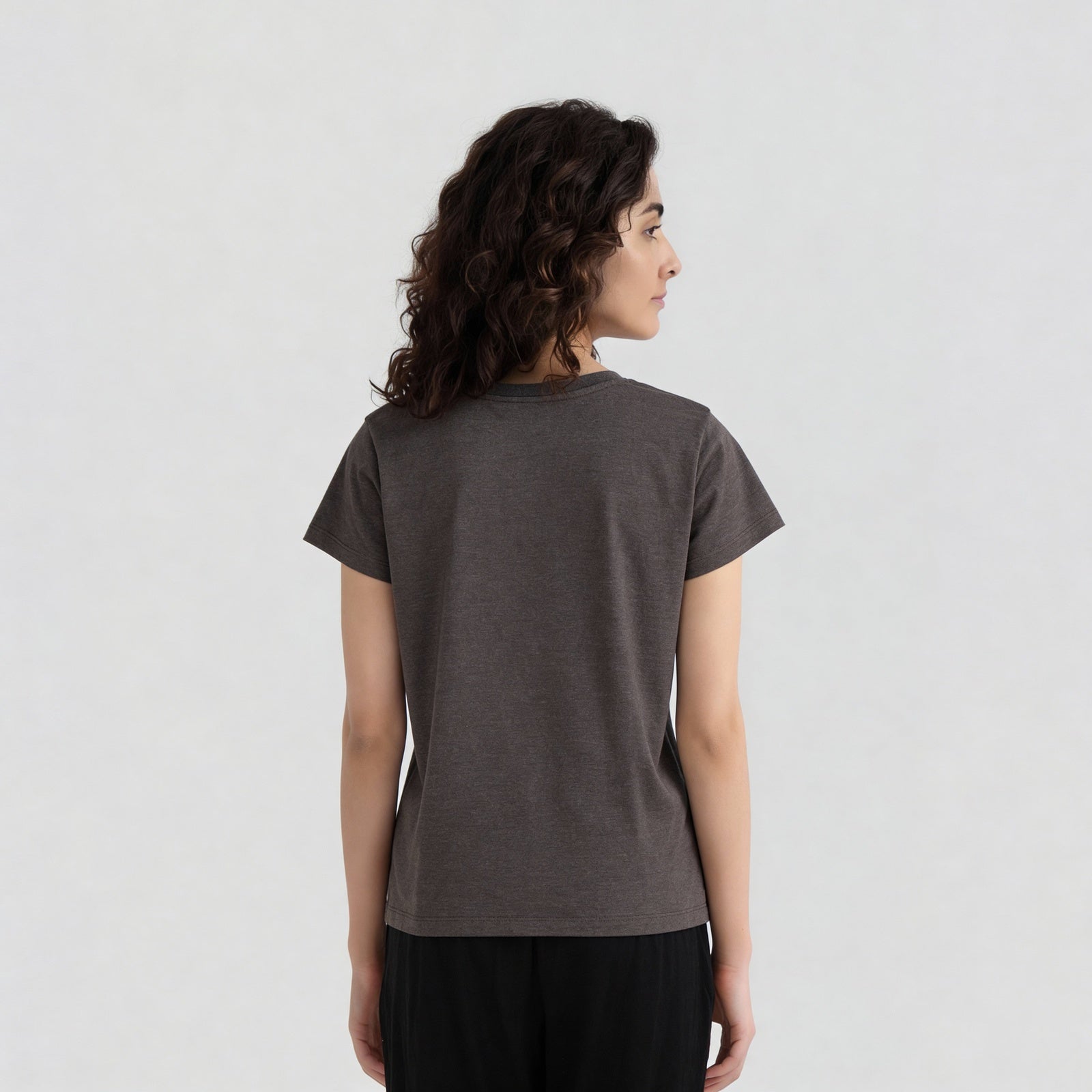 Cotton Printed Short Sleeve Sleepwear T-Shirt