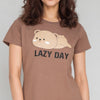 Cotton Printed Short Sleeve Sleepwear T-Shirt