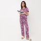 Cotton Printed Lounge T-Shirt