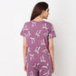Cotton Printed Lounge T-Shirt