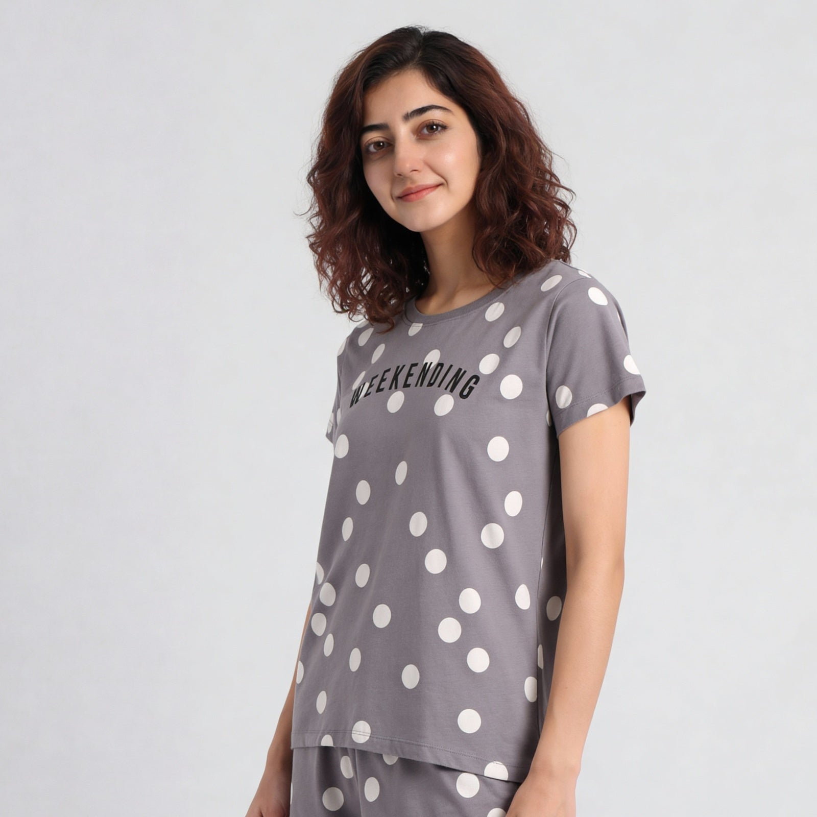 Cotton Printed Lounge Top