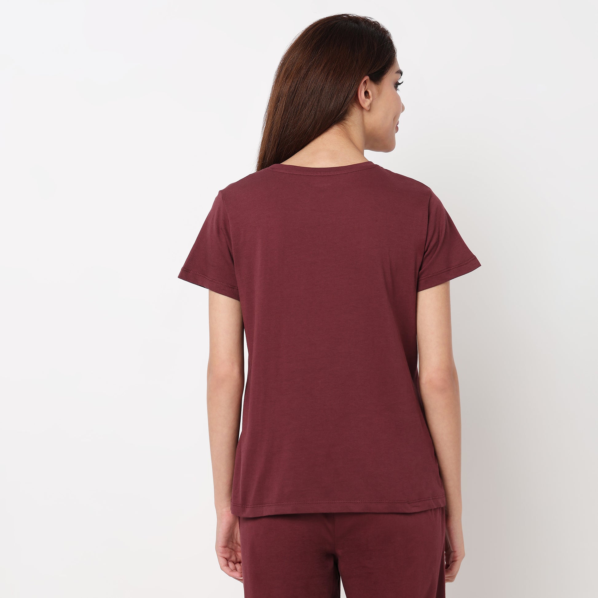 Cotton Printed Lounge T-Shirt