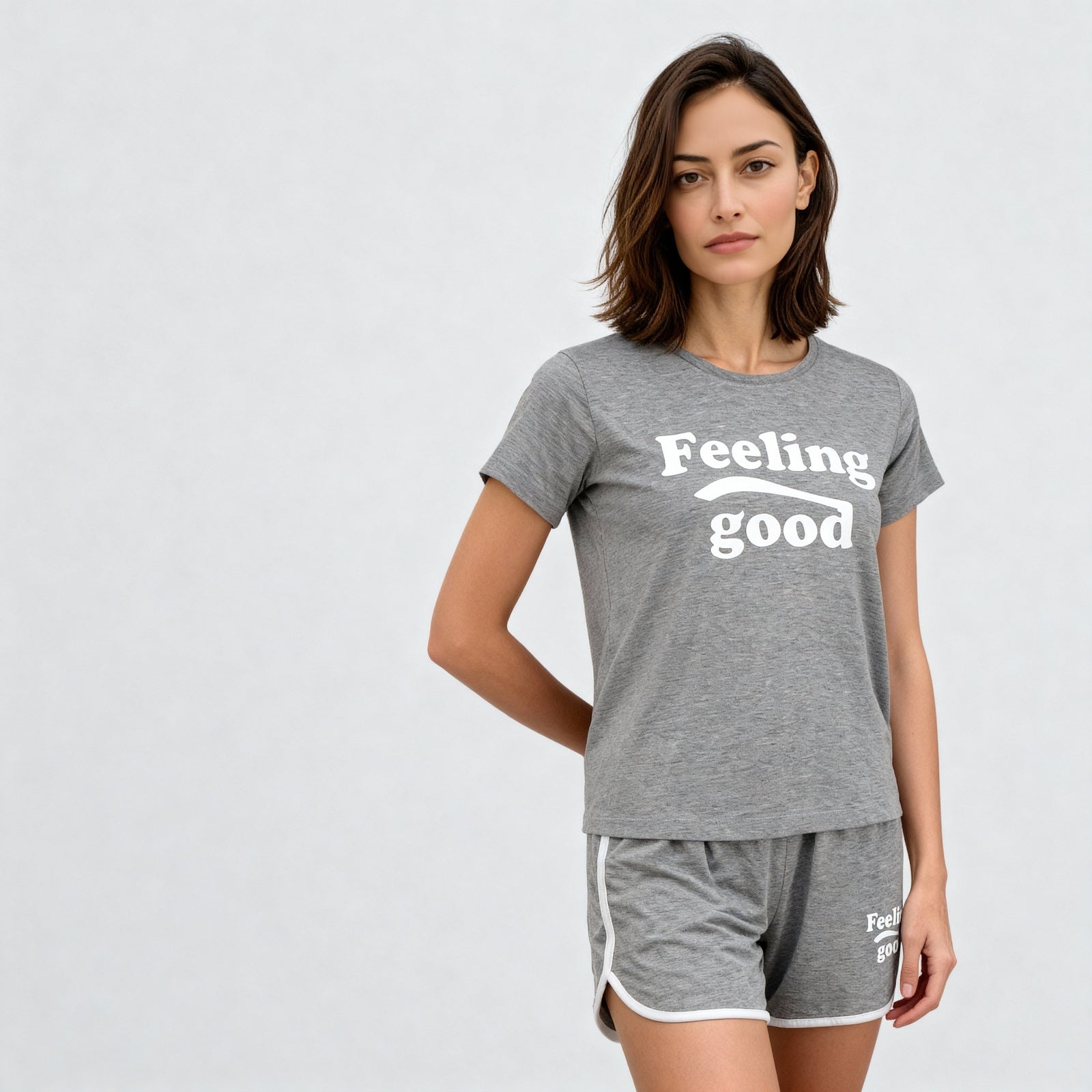 Cotton Chest Printed Lounge T-Shirt