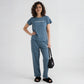 Cotton Printed Short Sleeve Sleepwear Top