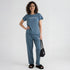 Cotton Printed Short Sleeve Sleepwear Top