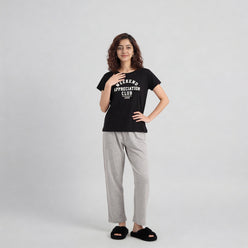 Cotton Printed Lounge T-Shirt