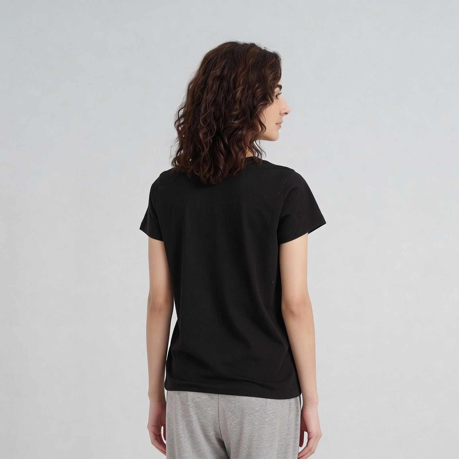 Cotton Printed Lounge T-Shirt