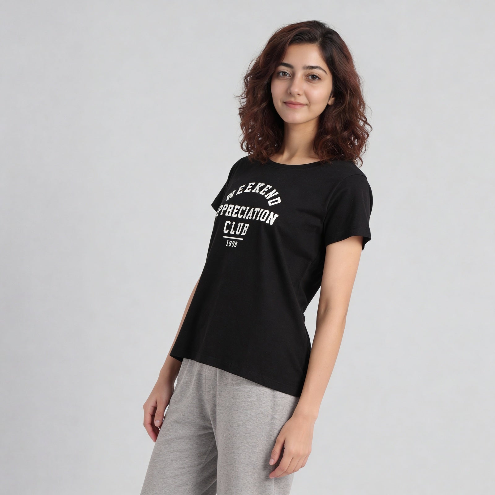 Cotton Printed Lounge T-Shirt