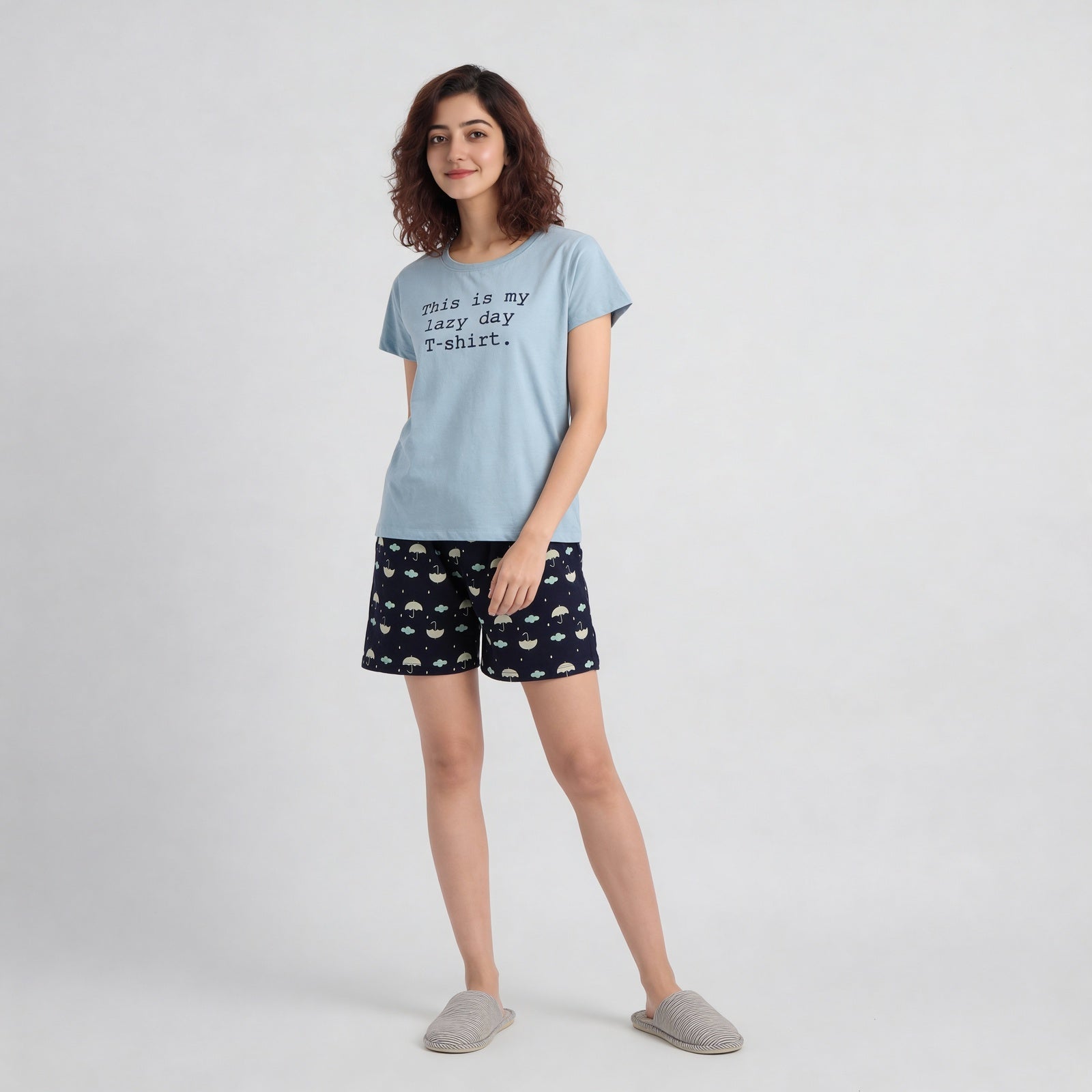 Cotton Printed Lounge T-Shirt